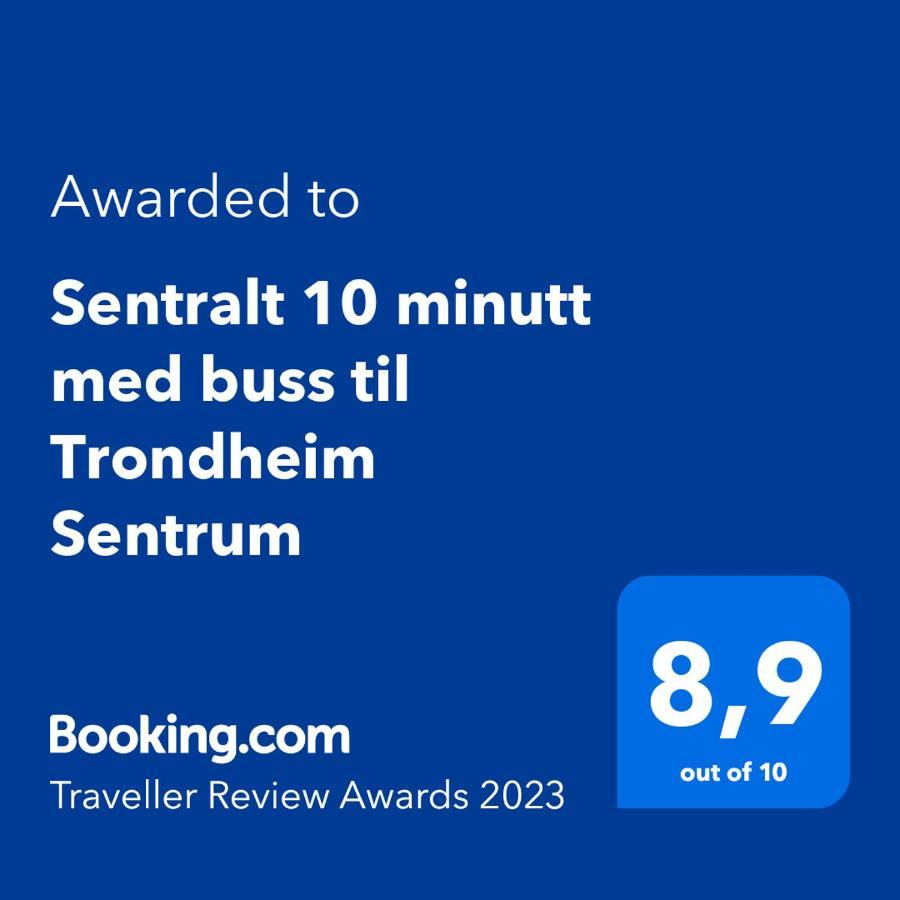 Sentralt 10 Minutt Med Buss Til Trondheim Sentrum 外观 照片